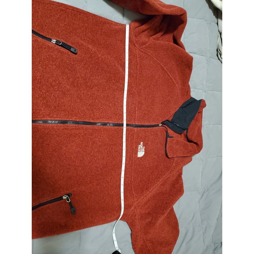 The North Face Men’s XL Polartec Full Zip Fleece Jacket Red Outdoor Warmth - Picture 5 of 13